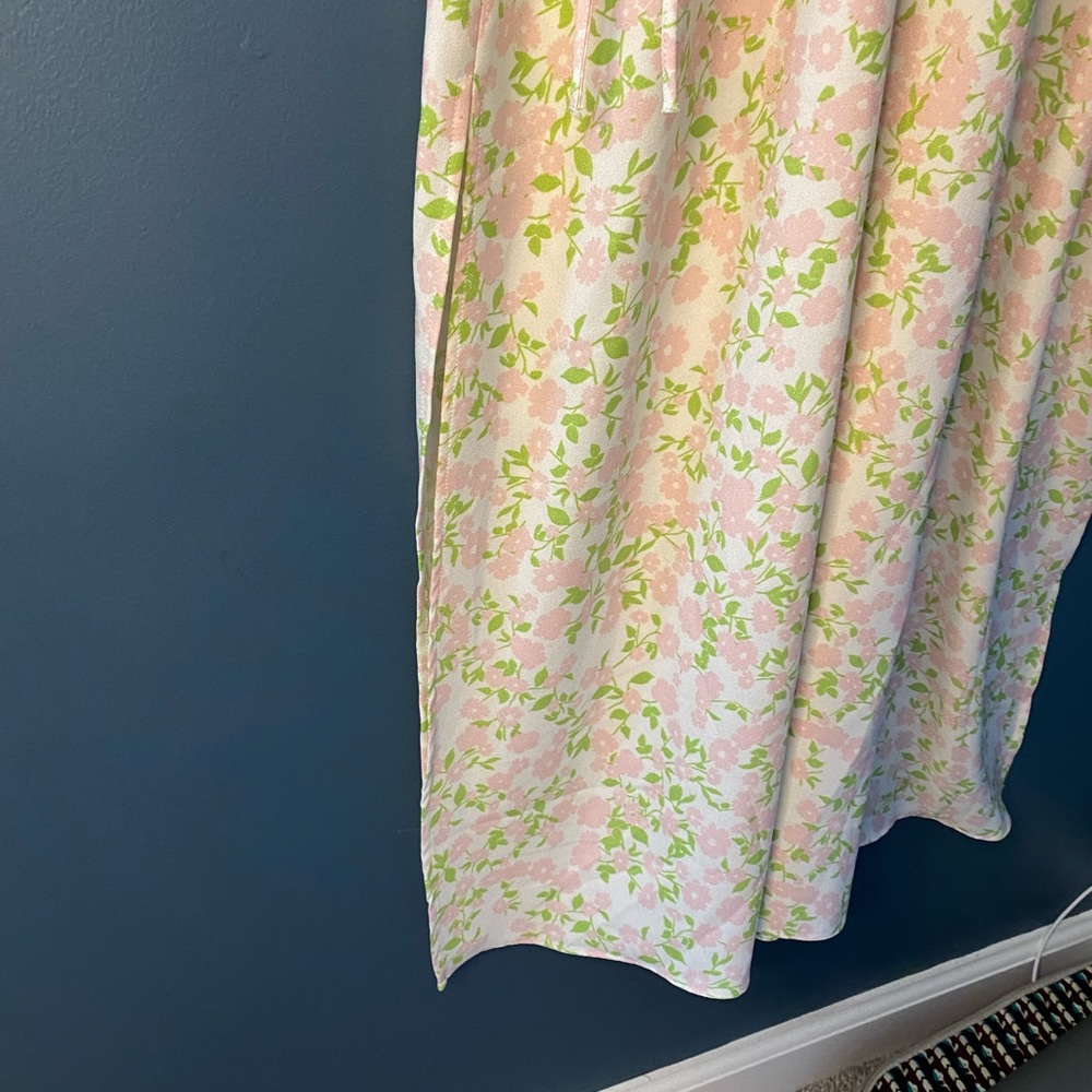 Topshop Ruffle Floral Print Spring Dress - Picture 7 of 10